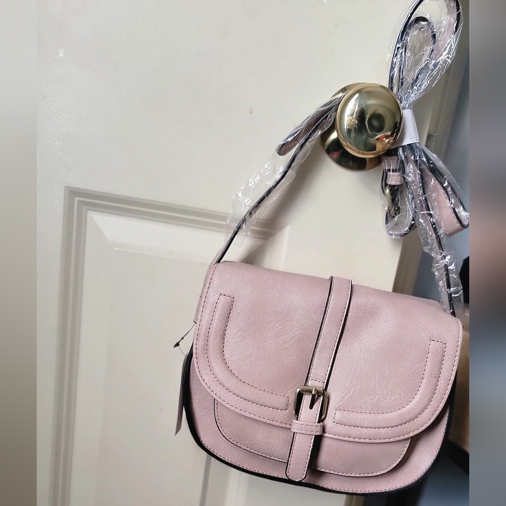 NWT Elegant Pink Crossbody Bag New